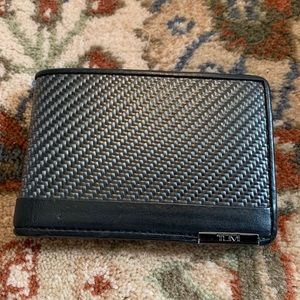 Tumi CFX Carbon Fiber RFID Blocking Bifold Wallet
